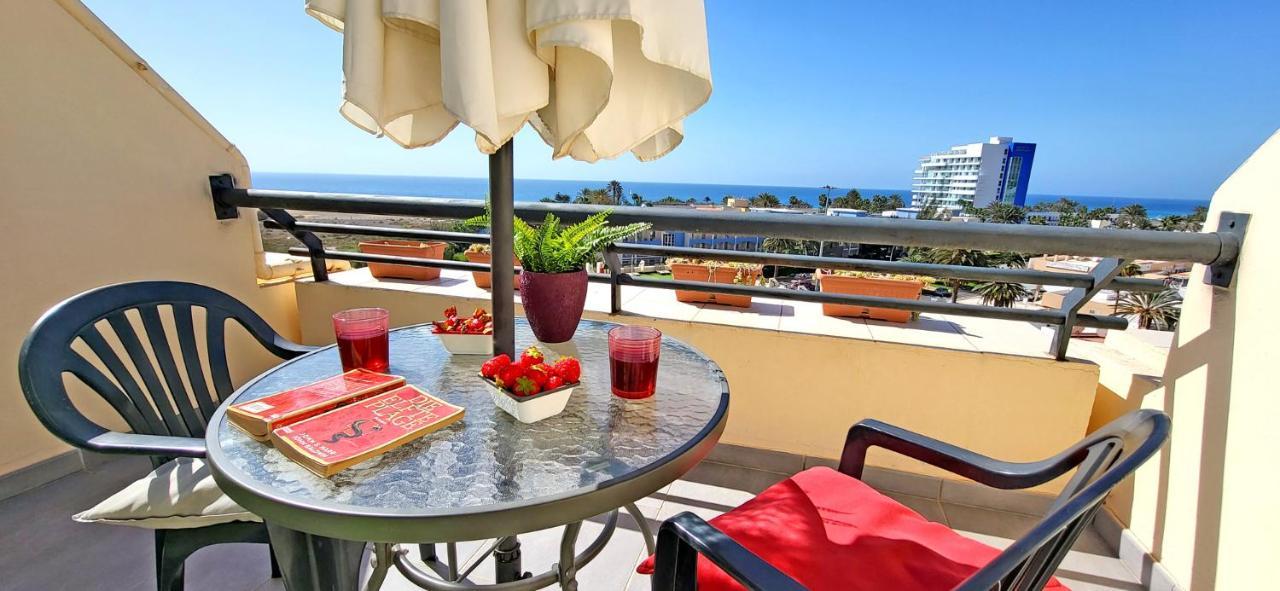 Ferienwohnung Buena Vista - Morro Jable - Meerblick - Pool Kültér fotó